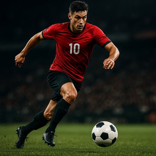 X666 Soccer action